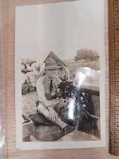 Vintage Original WW2 Military Photo World War 2 Old Antique Photo Photography... picture