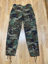 USGI BDU Camouflage Woodland Pants Mens Medium Regular Combat Military picture