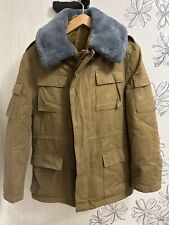 Original USSR army winter jacket, size 46/3 officers USSR Afghan peacoat picture