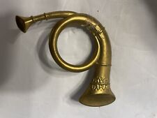 CIVIL WAR INSIGNIA INFANTRY SOLDIER : BRASS HUNTERS HORN-REPRO picture