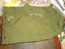 US ARMY DUFFLE BAG, MARKED 