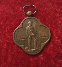1918-1919 France Eighty Eighth Infantry Division 88th Brass Clover Victory Medal picture
