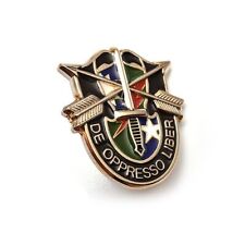 ARMY SPECIAL FORCES UNIT GREEN BERETS BADGE LAPEL  BADGE PIN picture
