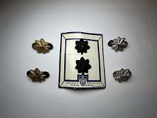 Vintage Military Leaf Pin - Lot Of 6  picture