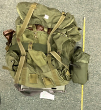 MILITARY LARGE RUCKING SACK BACKPACK WITH FRAME BELT STRAPS FIELD PACK (#2) picture