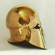 Medieval Greek Helmet Corinthian Helmet Knight Brass plating Helmet picture