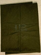 Authentic US Army Wool Blanket USGI 66in x 84in 100% Wool BRAND NEW picture
