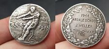 Vintage English Sterling Silver 1944 ARDALE SCHOOl J. WELLER TUG-O-WAR Medal picture