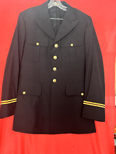 ARMY Officer Dress Jacket 44L Marlow White Black picture