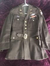 VERY RARE WW2 US 101st Airborne Paratrooper First Lieutenant￼ Uniform Jacket picture