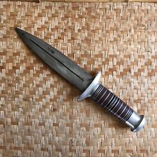 WWII trench art theater made fixed blade fighting knife dagger SA  picture