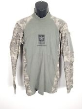 USGI Army ACU Camouflage MASSIF Flame Resistant Army Combat Shirt ACS Sz Medium picture