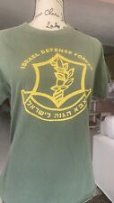 IDF Military Issue ODrab Tee. Memorabilia. Israeli Men’s Small. Tee-0136 picture