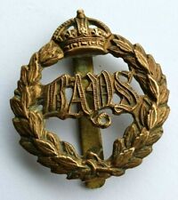 WW1 2nd Dragoon Guards ,The Queens Bays OR's Brass cap badge - Kings Crown picture