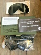 Genuine US Military Sun Wind and Dust Goggles 8465-01-328-8268 <> USGI Surplus picture