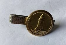 Antique 19th C. US Light House Service Button Turned Into Tie Clip picture