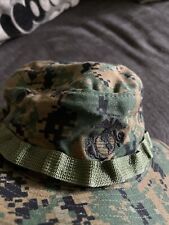 USMC MARPAT Woodland Boonie Hat Medium picture