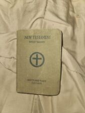 WW1 Named Army Bible.US Shipping Only  picture