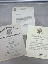 WW2 US Army Air Force Bomber Document Lot (V263 picture