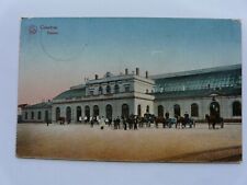 WW1 German Feldpost. Belgium. Courtrai Railway Station sent 1916 (296) picture