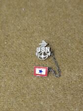WWII US Navy Son in Service Chained Pin Set with One Star #1 picture