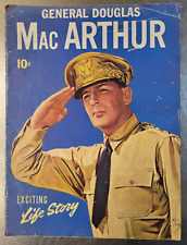 1942 General Douglas MacArthur Magazine - Exciting Life Story picture