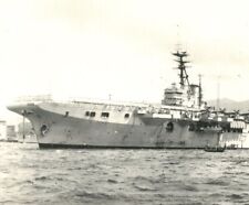 Vintage World War Two photograph aircraft carrier Royal Navy British  picture
