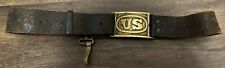 Original Indian Wars US Cavalry Army Pattern 1874 Belt and Buckle picture