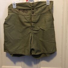 U.S.ARMY*  : Vintage 1945  Underwear Army Green WWII Military Issue Boxer Short. picture
