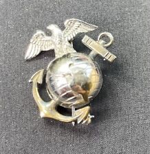 sterling, gold wash U.S. Marine Corp sweetheart Brooch picture
