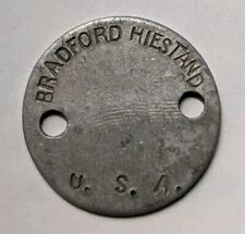 WW1 US Army Dog Tag - Branford Hiestand 935295 U.S.A. E5R picture