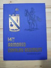 VERY RARE 14th Armored Cavalry Regiment Miliary Yearbook Germany 1954 picture