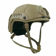 US STOCK FAST NIJ IIIA Ballistic Helmet UHMW-PE Bulletproof khaki Military M/L  picture