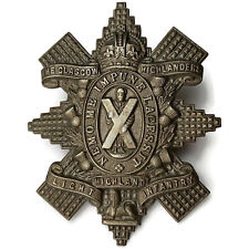 Glasgow Highlanders, 2nd Battalion, Highland Light Infantry Regiment Cap Badge picture