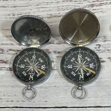Vintage  Lot Of 2 YCM  Navigational Compass  Used picture