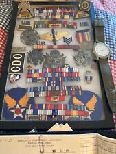 Randolph Air Force Base  military ribbons/ Wings Pilot records,Vintage pics,1948 picture