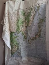 US WW2 Army silk map dated 1945 Japan china picture