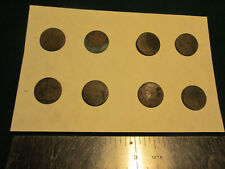 8 Vintage Military Brass Buttons London Extra Rich early-mid  1800's picture