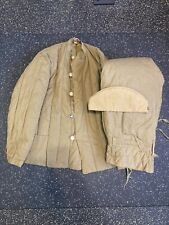 Original Soviet Russian Red army WW2 Padded Clothes And Cap picture