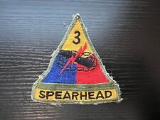 US Army 3rd Armored Division Spearhead Patch S9 picture