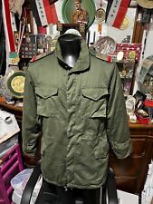 Original Iraqi Staff Major Green Army Cold Weather Jacket Late 1980’s picture