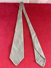 Original WW2 U.S. Army Enlisted Soldiers Khaki Uniform Neck Tie picture
