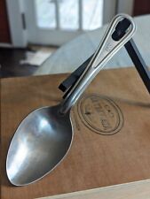 Vintage 1945 US Military M-1926 Spoon, Field Mess Kit Utensil - WALLCO Stainless picture