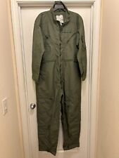 Green Military Flyers Summer Fire Resistant Coveralls CWU 27/P Size 48R - NWT picture