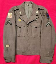 WW2 US Army Ike Jacket 106th Cavalry Group / 26th Division picture