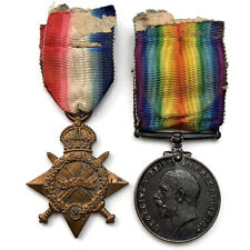 Kings Royal Rifle Corps KRRC - 1914/15 Star & British War Medal Pair A RUSSELL picture