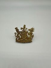 Hong Kong British Emblem Pin Gold  Coat of Arms UK 1997 picture