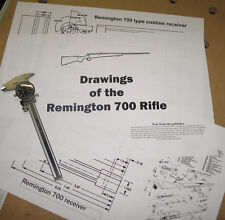 Remington 700 M24 M40 Rifle Receiver Drawings picture