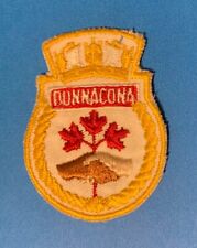HMCS Donnaconna Cap/Coat Cloth Insignia Badge picture