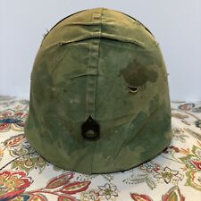 Vintage Army Ground Troop Helmet Type I Vietnam Era 1973 DSA100-74-C-0208 picture